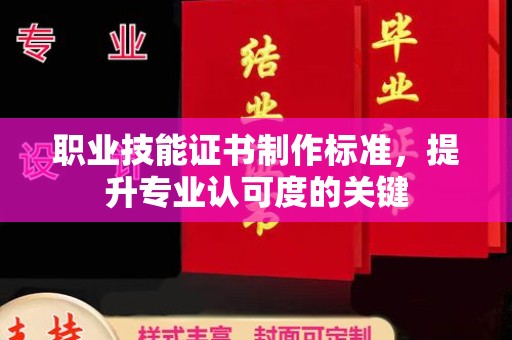 格尔木职业技能证书制作标准，提升专业认可度的关键