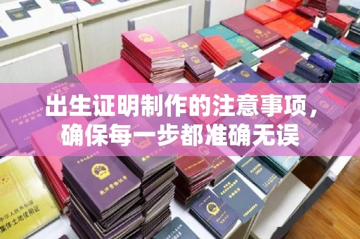 格尔木出生证明制作的注意事项，确保每一步都准确无误