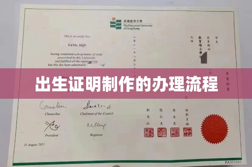 格尔木出生证明制作的办理流程